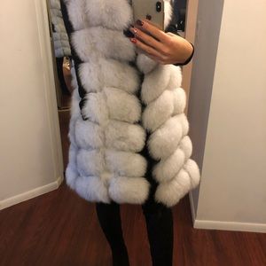 Real Fox fur vest